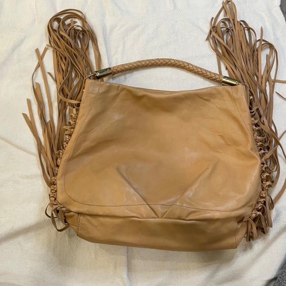 CC Skye tan leather tassel purse - Picture 14 of 15